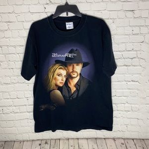 Tim McGraw & Faith Hill Concert Tee 2000 SZ: L